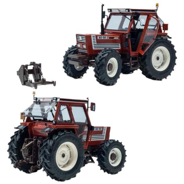 【予約】FIAT 80-90 トラクター コンフォートキャブ 4WD 1997 ブラウン/ ROS ...