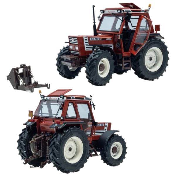 【予約】FIAT 65-90 トラクター スーパーコンフォートキャブ 4WD 1997 ブラウン/ ...