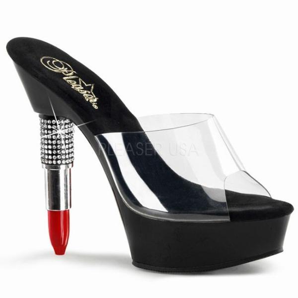 ROUGE-601　リップスティックヒール 5.5インチ(約14cm) ハイヒール　ピンヒール ミュ...