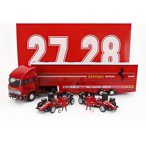 フィアット イベコ トランスポーター 1984 BRUMM 1/43