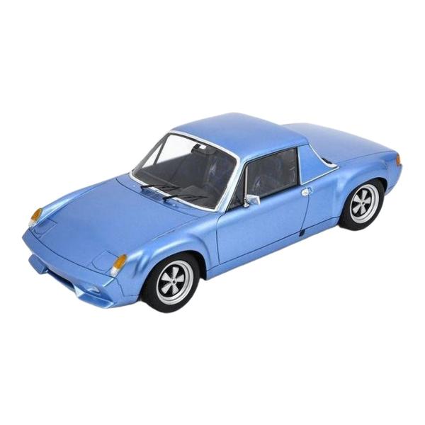 ポルシェ 916 シャシー17 1972 ブルー / Schuco 1/18 ミニカー