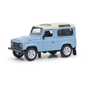 ランドローバー ディフェンダー ライトブルー Land Rover 四駆 1/64 / Schuco...