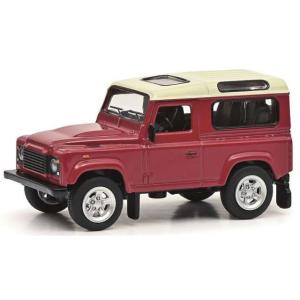 ランドローバー ディフェンダー 紙製エディション レッド/ホワイト 1/64 / Schuco 1/...