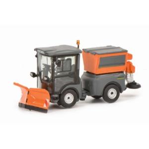 ケルヒャー MC 130 除雪仕様 グレー/オレンジ 働く車 ヘルパ 1/87 / Schuco 1...