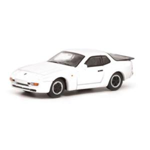 ポルシェ 944 ホワイト Porsche 944 ミニカー ヘルパ 1/87 / Schuco 1...