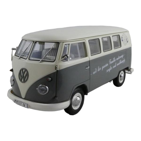 VWフォルクスワーゲン T1B バス グレー/ホワイト / Schuco 1/18 ミニカー