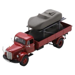 Mercedes Benz L3500 + Porsche 718 RS トラック / Schuco...