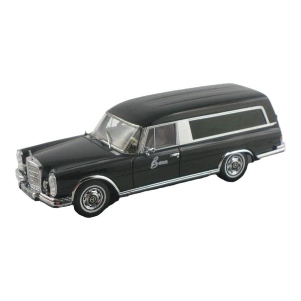 Mercedes Benzメルセデスベンツ 600 霊柩車 ブラック / Schuco 1/43 ミ...