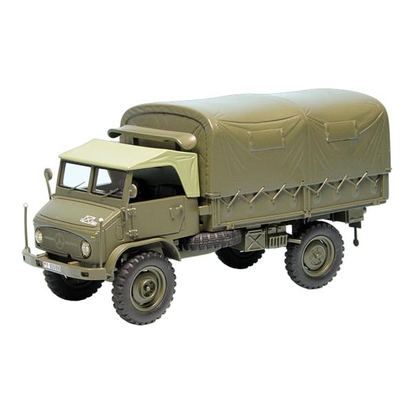Mercedes Benz Unimog U 404 S プラットフォーム ターポリン Bundes...