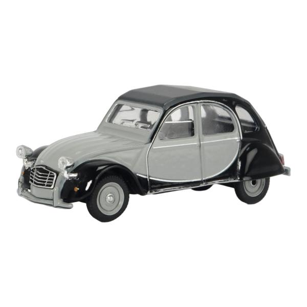 シトロエン 2CV グレー ブラック / Schuco 1/64 ミニカー