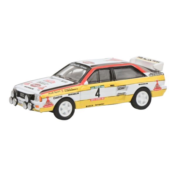 アウディ クワトロ ラリー・ポルトガル #4 1984 / Schuco 1/43 ミニカー