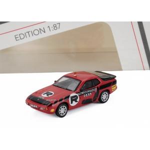 PORSCHE 924 クーペ ONS コースセキュリティ 1984 レッド / Schuco 1/...