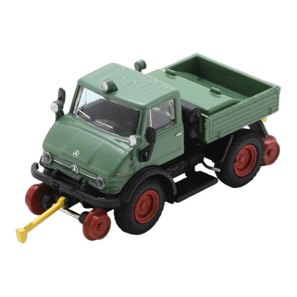 Mercedes Benzメルセデスベンツ Unimog U 406 軌陸車 グリーン / Schu...