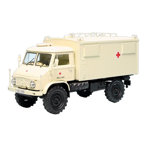 Mercedes Benz Unimog U 404S Radio-Box DRK Lauf 3台限...