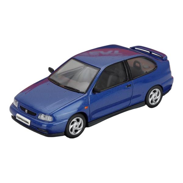 SEATセアト Cordobaコルドバ 1993 ブルーメタリック / EDICOLA 1/43 ミ...