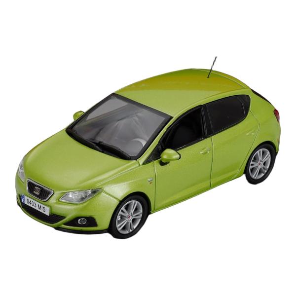 SEATシート Ibizaイビサ 5ドア 2008 ライムグリーン / EDICOLA 1/43 ミ...
