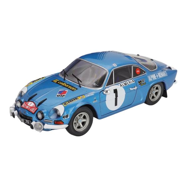 Renault Alpine A110 1600S #1 ラリーモンテカルロ 1972 ブルーメタリ...