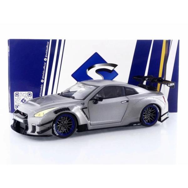 日産 GT-R (R35) リバティーウォーク ボディキット 2.0 2023 シルバー / Sol...