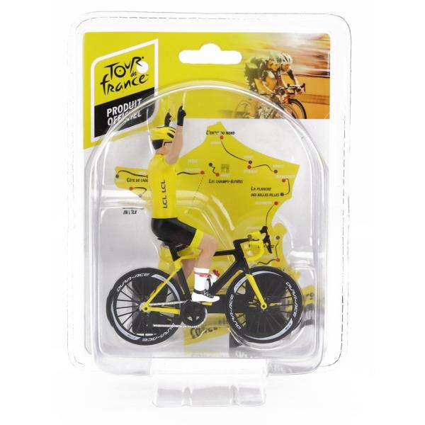 Tour de France 2023 マイヨジョーヌ サイクリスト フィギュア イエロー / SO...