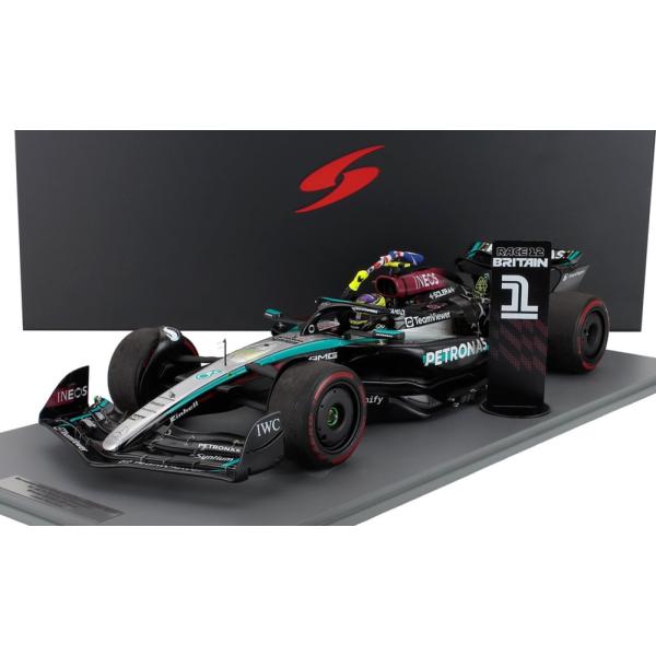 MERCEDES F1 W15 #44 イギリスGP 2024 優勝 L.ハミルトン Spark 1...