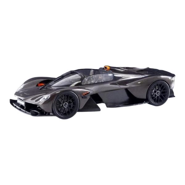 アストンマーティン ヴァルキリー スパイダー 2024 グレー / Spark 1/18 ミニカー