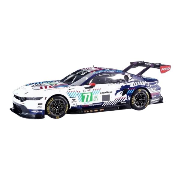 フォード マスタング GT3 #77 ル・マン24時間 2025 ホワイト / Spark 1/18...