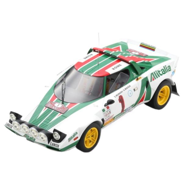 Lancia Stratos HF Alitalia 優勝 ラリーモンテカルロ 1977 S.ムナー...