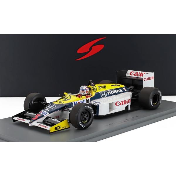 WILLIAMS F1 FW11 N5 イギリスGP優勝 1986 ナイジェル・マンセル/ Spar...
