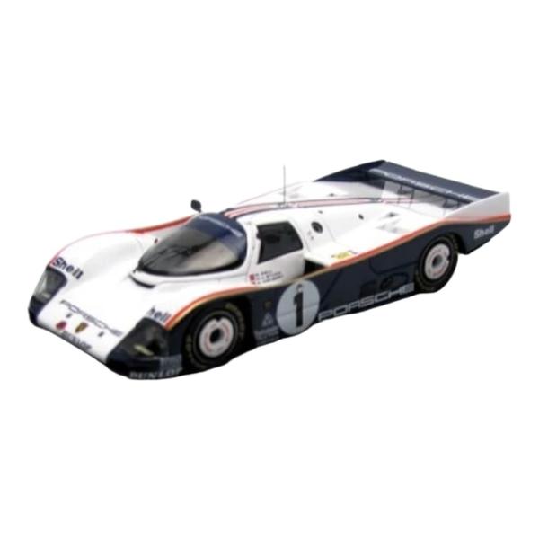 ポルシェ 962C #1 優勝 ル・マン24時間 1986 ホワイト / Spark 1/43 ミニ...