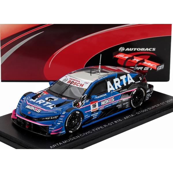 ホンダ シビック タイプR-GT ARTA MUGEN #16 スーパーGT 2025 大津弘樹/佐...