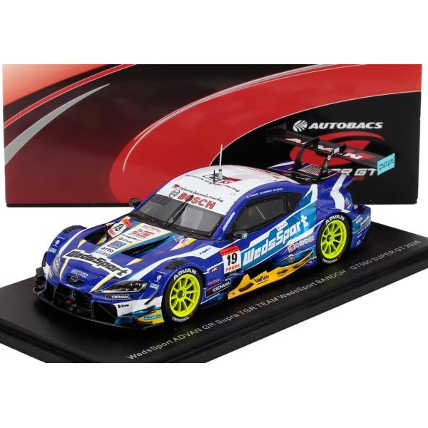 トヨタ スープラ GR WEDSSPORT BANDOH #19 スーパーGT 2025 国本雄資/...