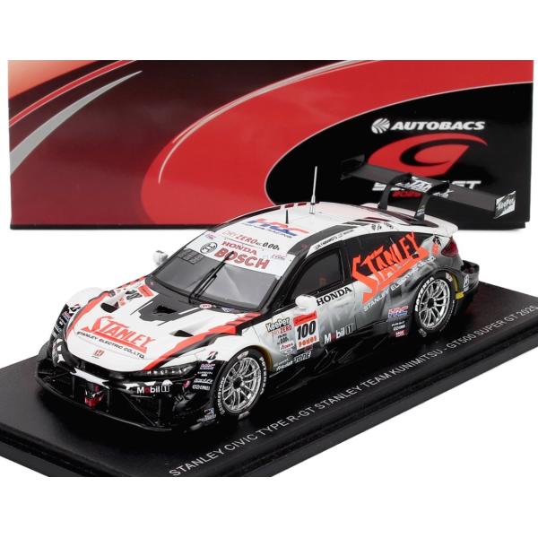 ホンダ シビック タイプR-GT 2025 スーパーGT #100 山本尚貴/牧野任祐 Spark ...