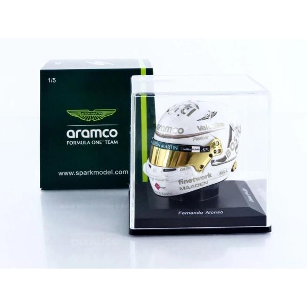 2025 F1 Helmet Alonso Chinese GP Spark 1/5 ミニカー
