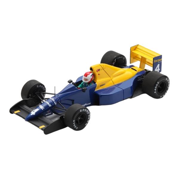 ティレル F1 018 #4 ブルーイエロー ベルギーGP 1989 J.Herbert / Spa...