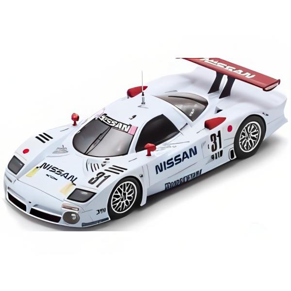 NISSAN R390 GT1 テスト ルマン24時間 1998 ホワイト/ Spark 1/43 ...