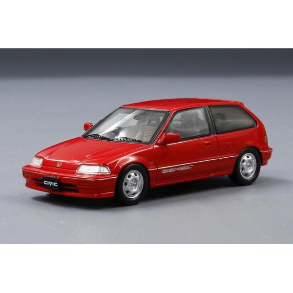 Honda Civic EF-3 Si 1987 レッド/ Spark 1/43 ミニカー