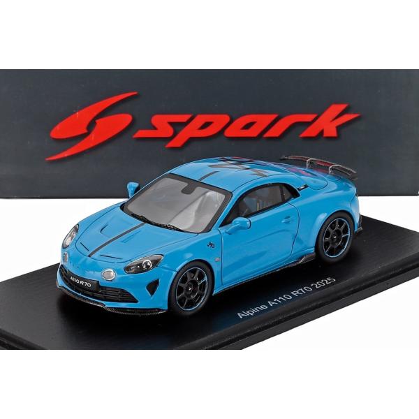 アルピーヌ A110 ラジカル 70 クーペ 2024 ブルー / Spark 1/43 ミニカー