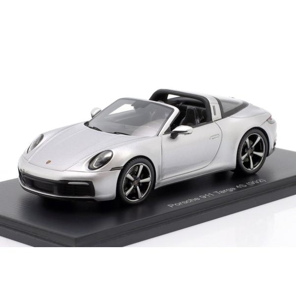 Porscheポルシェ 911 992 Targa 4S 2021 シルバー / Spark 1/4...