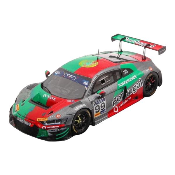 Audiアウディ R8 LMS #99 2019 FIA GT バレルンガ レッド/グリーン/シルバ...