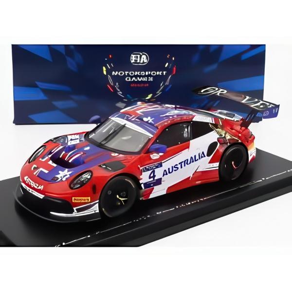 PORSCHE 911 GT3 R #4 ポールリカール 2022 Spark 1/43