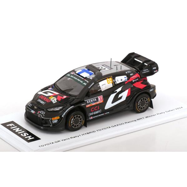 2024 Toyota GR ヤリス ラリー1 優勝 WRTラリーサファリ Rovanpera/Ha...