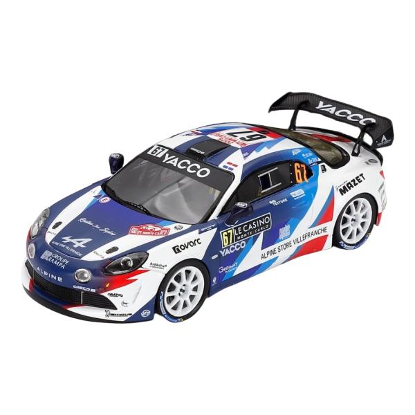 Renault Alpine A110 RGT #67 ラリーモンテカルロ 2025 優勝車 ブルー...