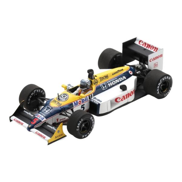 ウィリアムズ F1 FW11B #5 オーストラリアGP 1987 ホワイト ブルー イエロー R....
