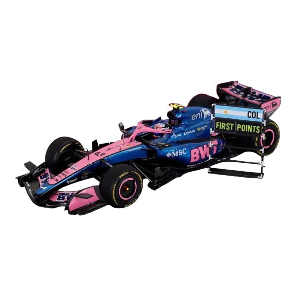 Alpine F1 A526 #43 Franco Colapinto 中国GP 2026 ピットボ...