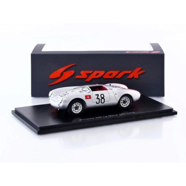Porscheポルシェ 550 1955 24h Le Mansルマン / Spark 1/43 ミ...