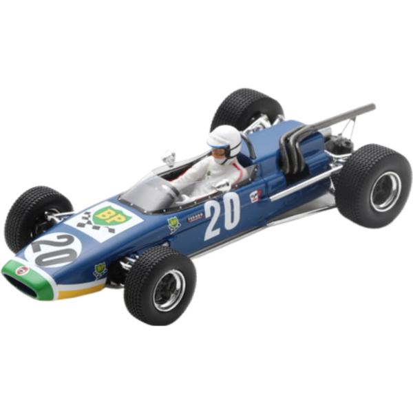 McLaren F2 M4A 5位 ポーGP 1968 Gリジェ 青/ Spark 1/43 ミニカ...