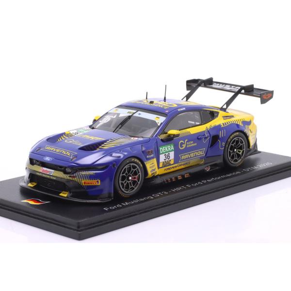 Ford Mustang GT3 #36 DTM 2025 Arjun Maini ブルーイエロー ...