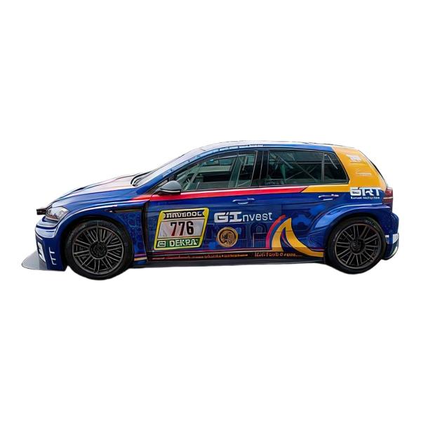 フォルクスワーゲン ゴルフ GTI TCR #776 24時間ニュルブルクリンク 2024 Spar...