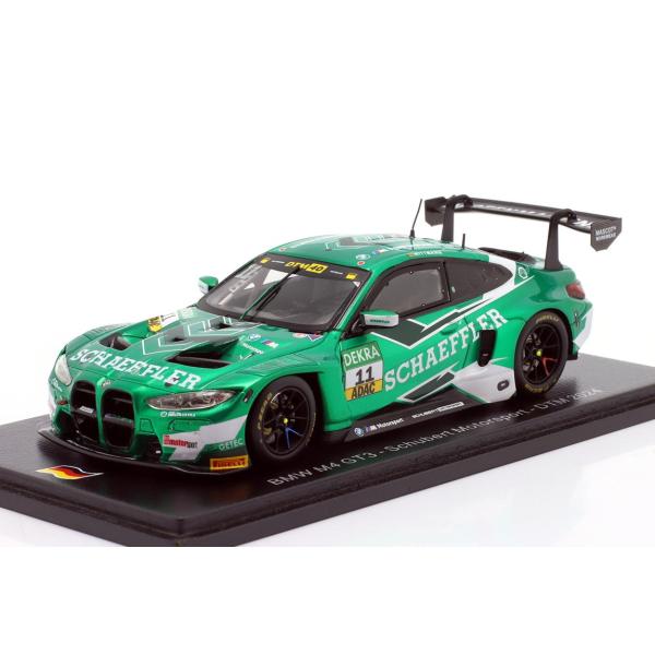 BMW M4 GT3 #11 DTM 2024 Marco Wittmann グリーン / Spar...