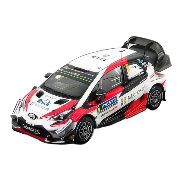 トヨタ ヤリス WRC #8 優勝 ラリーフィンランド 2018 Spark 1/43 ミニカー